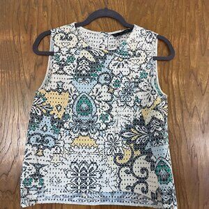 Zara Floral Tank Top